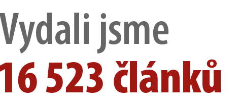Vydali jsme 16 523 l nk 