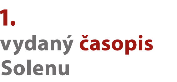 1. vydan  asopis Solenu