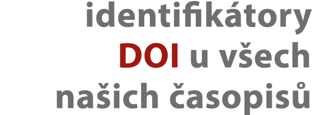 identifik tory DOI u v ech na ich asopis 