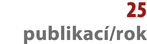 25 publikac /rok